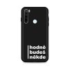 Zadný silikónový kryt DARK na Xiaomi Redmi Note 8T Hodně budeš někde
