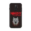 Zadný silikónový kryt DARK na Xiaomi Redmi 9 Nikdy to nevzdám