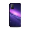Zadný silikónový kryt DARK na Xiaomi Poco M3 Galaxy