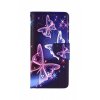 Flipové puzdro na Xiaomi Redmi Note 10 Pro Modré s motýlikmi