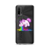 Zadný silikónový kryt na Xiaomi Redmi 9T Rainbow Splash