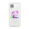 Zadný silikónový kryt na Samsung A22 Rainbow Splash