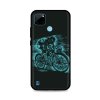 Zadný silikónový kryt DARK na Realme C21Y Speeding