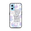 Zadný silikónový kryt DARK na Realme 9i Floral Teddy
