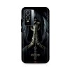 Zadný silikónový kryt DARK na Vivo Y76 5G Grim Reaper