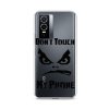 Zadný silikónový kryt na Vivo Y76 5G Don't Touch priehľadný