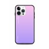 Zadný pevný kryt LUXURY na iPhone 14 Pro dúhový ružový