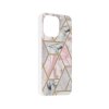 Zadný pevný kryt na iPhone 13 Pro Marble Pink Hex
