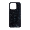 Zadný pevný kryt Marble na Xiaomi Redmi 12C Smoky Black