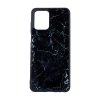 Zadný pevný kryt Marble na Motorola Moto G73 Smoky Black