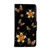 Flipové puzdro TopQ pre Xiaomi Redmi Note 12 Zlaté kvety