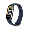 Silikónový remienok FIXED pre Xiaomi Mi Band 8, modrý