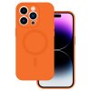 TEL PROTECT MagSilikónové puzdro pre Iphone 15 Pro Max Orange