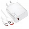Rýchlonabíjačka Xiaomi MDY-14-EW vrátane dátového kábla USB-C 67W biela