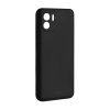 Zadný pogumovaný kryt FIXED Story pre Xiaomi Redmi A1/A1S/A1+/A2/A2+, čierny