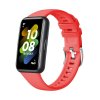 Silikónový remienok FIXED pre Huawei Band 7, červený