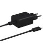 EP-T4510XBE Samsung Super rýchle nabíjanie 45W USB-C cestovná nabíjačka čierna + dátový kábel USB-C