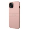 Zadný kryt Guess PU Leather Saffiano pre iPhone 14 Plus Pink
