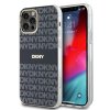 Zadný kryt DKNY PC/TPU Repeat Pattern Tonal Stripe Magsafe pre iPhone 12/12 Pro Black