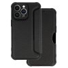 Flipové puzdro Razor Carbon pre Xiaomi Redmi Note 13 5G čierne