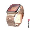 Remienok Swissten pre Apple Watch kovový 38-40 mm zlatý
