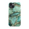 Zadný pevný kryt AURIX MagSafe pre iPhone 14 Emerald Glow