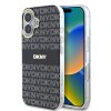 Zadný kryt DKNY PC/TPU Repeat Pattern Tonal Stripe Magsafe pre iPhone 16 Black