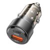 Adaptér do auta Borofone BZ20 Smart s funkciou rýchleho nabíjania Dual 38W čierny
