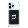 Powerbank Karl Lagerfeld Embossed Choupette Head MagSafe 5000mAh Black