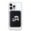 Powerbank Karl Lagerfeld s reliéfom K&CH Heads MagSafe 5000mAh Black