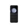 Zadný kryt EF-VF731PBE Samsung koža (Eco) pre Galaxy Z Flip 5 Black