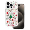 Zadný kryt TEL PROTECT Christmas Clear pre iPhone 13 Pro Design 2