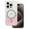 Zadný kryt Tel Protect Moonlite Magsafe pre iPhone 14 Pro ružový priehľadný