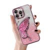 Zadný kryt Tel Protect Butterfly Water pre iPhone 16 Plus ružový