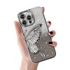 Zadný kryt Tel Protect Butterfly Water pre iPhone 14 Pro strieborný