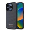 Zadný kryt Red Bull Carbon Shiny Logo MagSafe pre iPhone 16 Pro Black