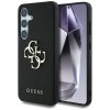 Originálny zadný kryt GUESS Grained Big 4G Logo Small Classic Logo pre Samsung Galaxy S25 black