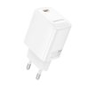 Adaptér Borofone BN26 Fuente s funkciou rýchleho nabíjania 20W biely