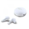 Bezdrôtové slúchadlá Guess Glossy Classic Logo TWS White