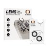 Tvrdené sklo Tel Protect 3D Lens na fotoaparát pre iPhone 11 čierne (2 ks)