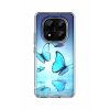 Zadný pevný kryt Image na Xiaomi Redmi Note 14 Pro+ 5G Modrí motýle