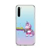 Zadný silikónový kryt na Xiaomi Redmi Note 8 Rainbow Gun