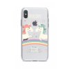 Zadný silikónový kryt na iPhone XR Unicorn Love
