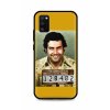 Zadný silikónový kryt DARK na Samsung A41 Pablo Escobar