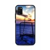 Zadný silikónový kryt DARK na Samsung A41 Hockey Sunset