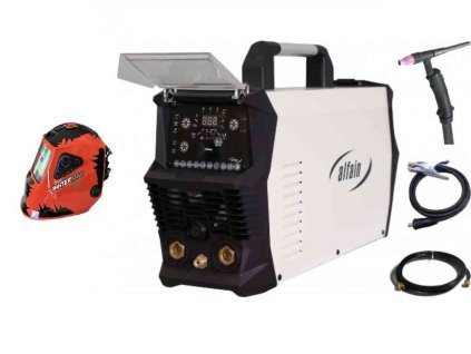 Svářecí invertor TIG Perun 200 AC/DC HF AlfaIn - výhodný SET