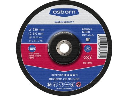 Brusný kotouč o 125 - 230 mm Osborn - Dronco