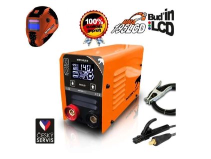Invertorová svářečka PanterMax 195 LCD pro MMA a LiftTIG - výhodný SET