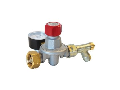 Regulátor tlaku Propan-butan 0,5 - 4 bar s manometrem, průtok 10 kg