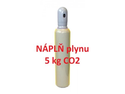 NÁPLŇ plynu CO2 5 kg oxid uhličitý